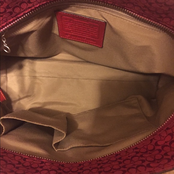 Authentic coach Purse with genuine leather - Picture 3 of 4